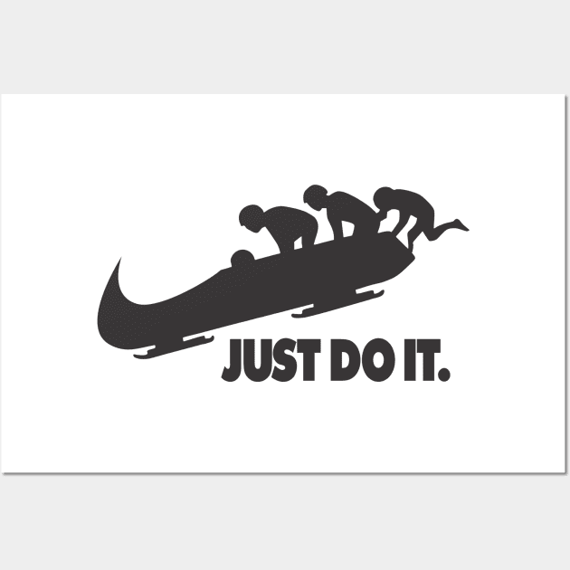 Bobsleigh Just do it Wall Art by workshop71